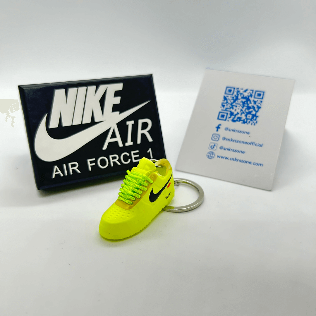 SnkrsZone Air Force 1 Green Neon